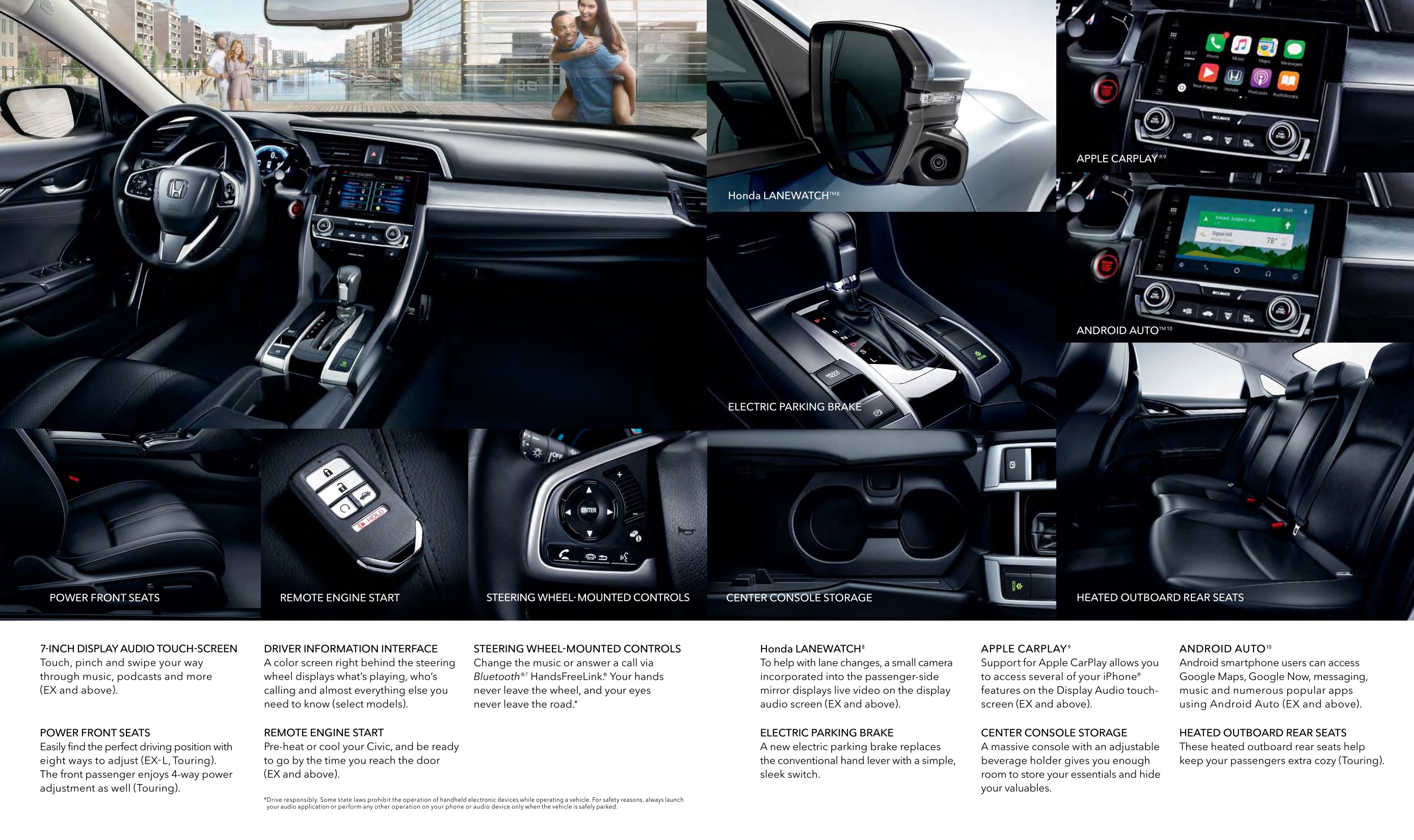 2016 Honda Civic Brochure Page 10